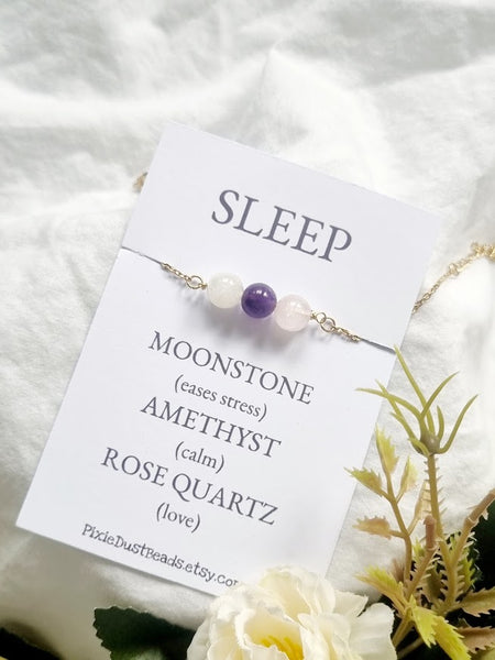 SLEEP bracelet healing bracelet protection jewelry protection necklace crystal protection protection stone spiritual protection protection crystal healing crystals