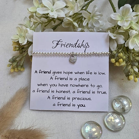 Friendship Silver Bracelet