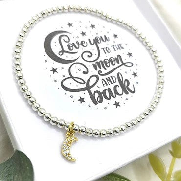 I Love You to the Moon and Back bracelet
