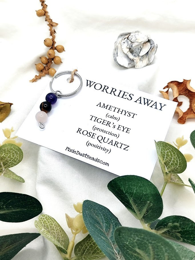 Worries Away Key ring