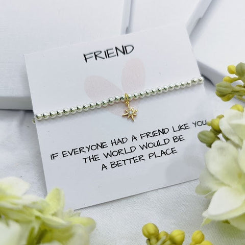 Best Friend Silver Bracelet
