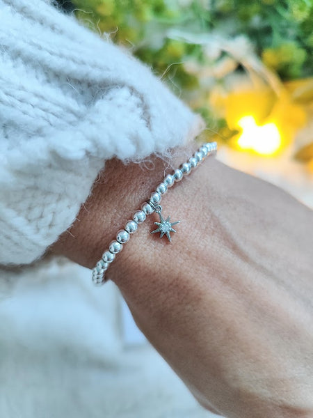 She believed She could She did Silver bracelet