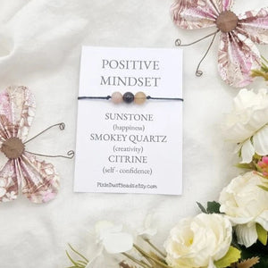 POSITIVE MINDSET healing bracelet