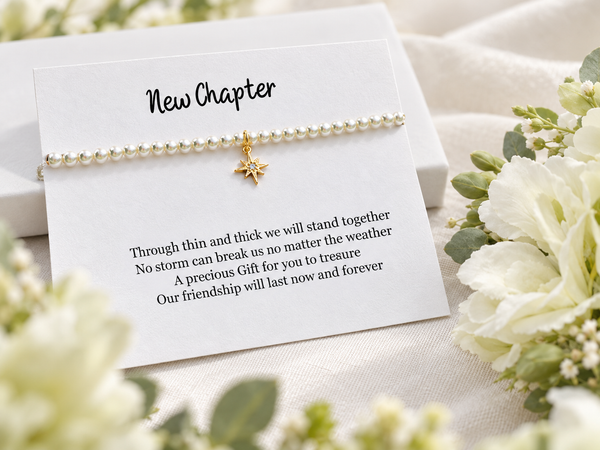New Chapter Silver Bracelet New Beginnings Gift New Chapter New Start Gift for friend Leaving Gift