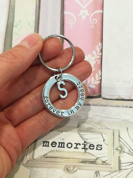 Forever In My Heart Keyring, Memorial Keychain, Memorial Gift, Memorial Jewelry, Pet Memorial, Pet Memorial Gift, Memorial Jewellery, Pets