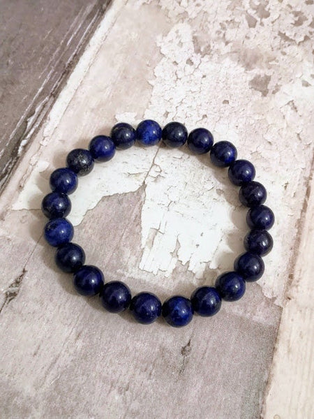 Lapis Lazuli Bracelet Lapis Lazuli Jewelry Lapis Lazuli Gemstone Bracelet Protection Bracelet bracelet stones Chakra bracelet blue lapis