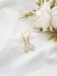 Moonstone earrings Moonstone Moonstone gift crystal earrings birthstone earrings birthstone jewelry crystal jewelry June birthstone gift