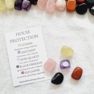 Crystals for house protection
