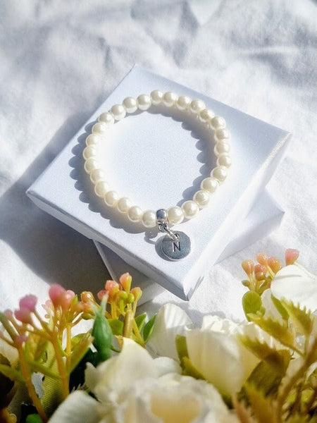 Flower Girl Gift Pearl Bracelet Ivory Flower Girl Bracelet Thank You Flower Girl Bracelet Flower Girl Bracelet Flower Girl Gift Flower Girl