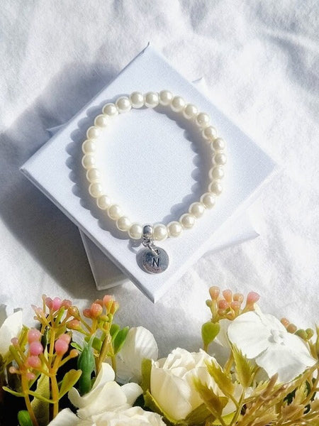 Flower Girl Gift Pearl Bracelet Ivory Flower Girl Bracelet Thank You Flower Girl Bracelet Flower Girl Bracelet Flower Girl Gift Flower Girl