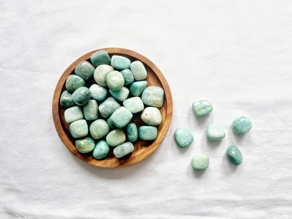 Amazonite Tumble Stone Amazonite Crystal Natural Amazonite Healing Crystals Amazonite tumble gemstone Meditation stone Amazonite