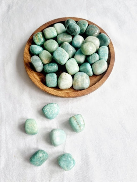 Amazonite Tumble Stone Amazonite Crystal Natural Amazonite Healing Crystals Amazonite tumble gemstone Meditation stone Amazonite