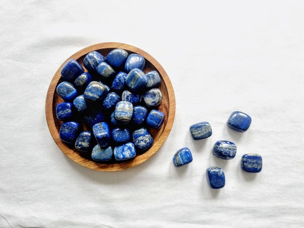 Lapis Lazuli Tumble Stone Lapis Lazuli Crystal Natural Lapis Lazuli Healing Crystals Lapis Lazuli tumble gemstone Meditation Lapis Lazuli