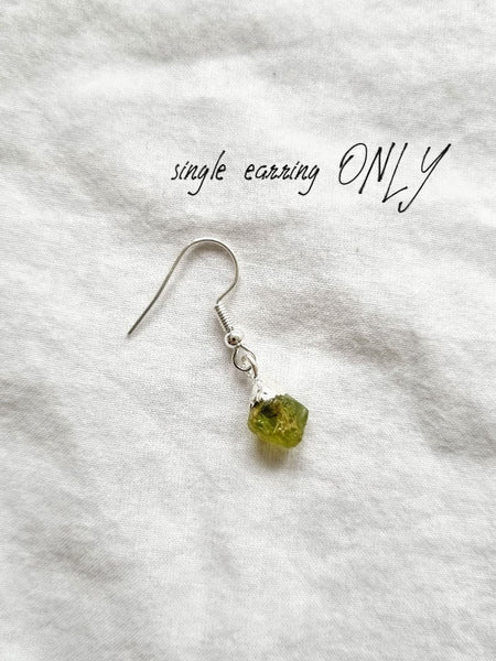 Crystal earrings raw birthstone earrings natural stone earrings healing stones gemstone earrings gem jewelry boho earrings hippie earrings