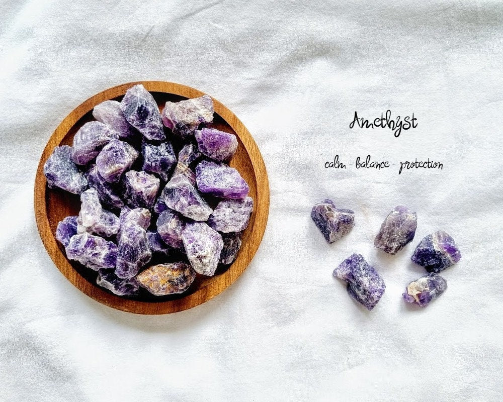 Amethyst Raw Stone Amethyst Crystal Natural Amethyst Healing Crystals Stress Relief crystal Amethyst Raw gemstone Meditation stone