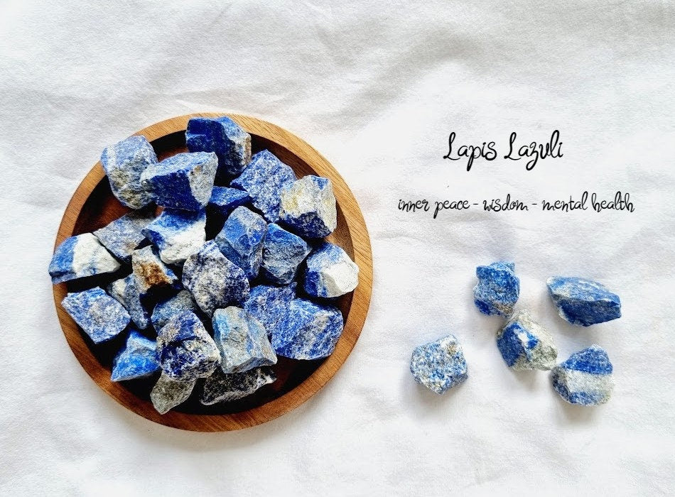 Lapis Lazuli Raw Stone Lapis Lazuli Crystal Natural Lapis Lazuli Healing Crystals Lapis Lazuli Raw gemstone Meditation Lapis Lazuli