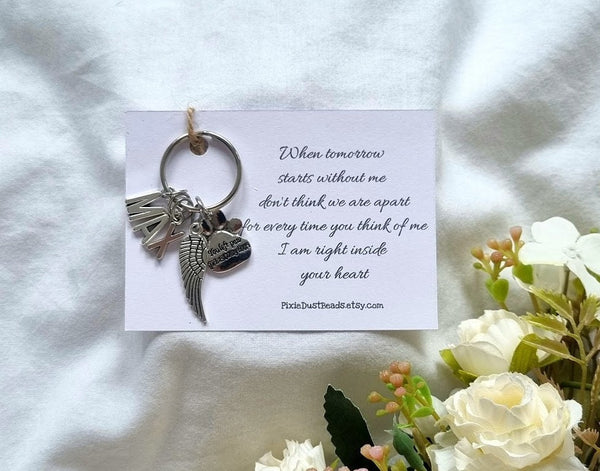 Pet loss Gift Pet loss memorial Pet Loss Pet Loss Keychain Pet Memorial Gift Dog loss Gift Pet lover Gift Pet Sympathy Gift Bereavement